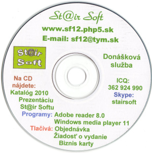 Nové prezentačné CD St@ir Softu.